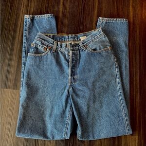 Levi's Straight Leg Blue Jeans